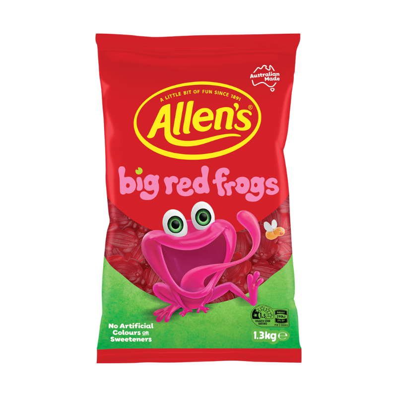 Allen's Big Red Frogs 1.3kg