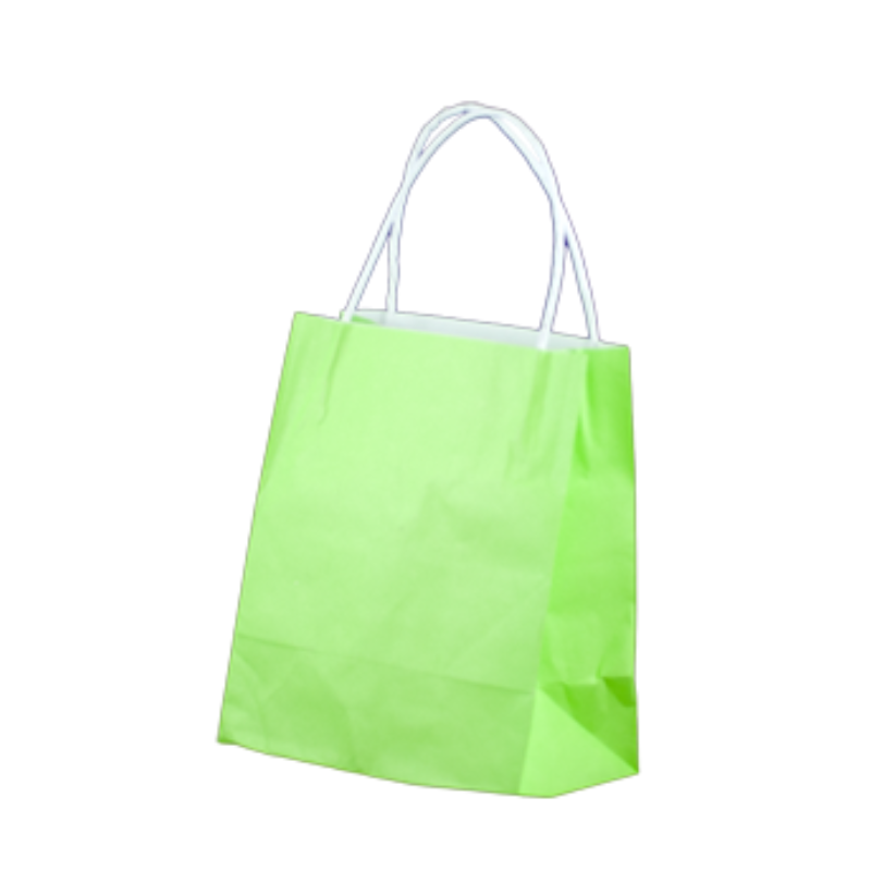 Kraft Paper Bag Green 10pkt
