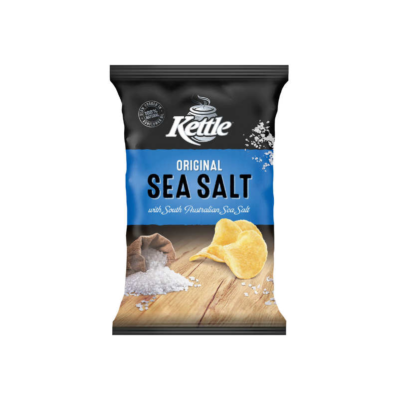 Kettle Sea Salt Chips 90g