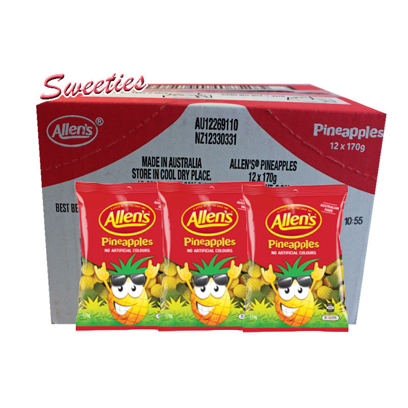 Allens Pineapples 170g My Sweeties