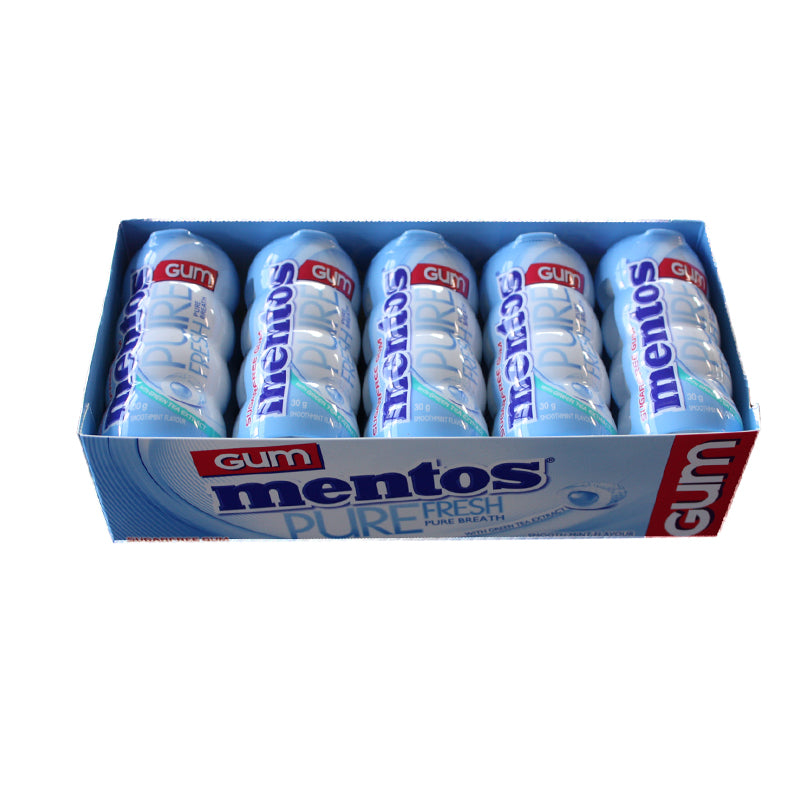 Mentos Pure Fresh Smooth Mint Gum 30g