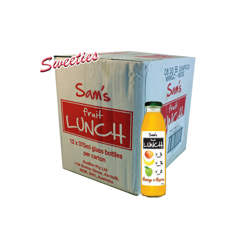 Sam's Juice - Fruit Lunch 375ml x 12 (PICK UP ONLY)