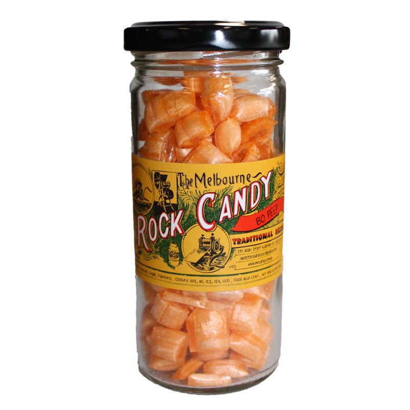 The Melbourne Rock Candy Orange Bo Peep 170g