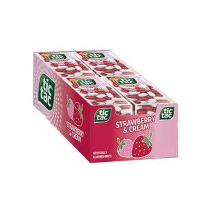 Tic Tac Strawberry & Cream 24g