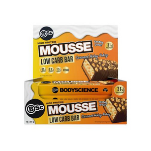 BSC Mousse Low Carb Bar Caramel Hokey Pokey 55g