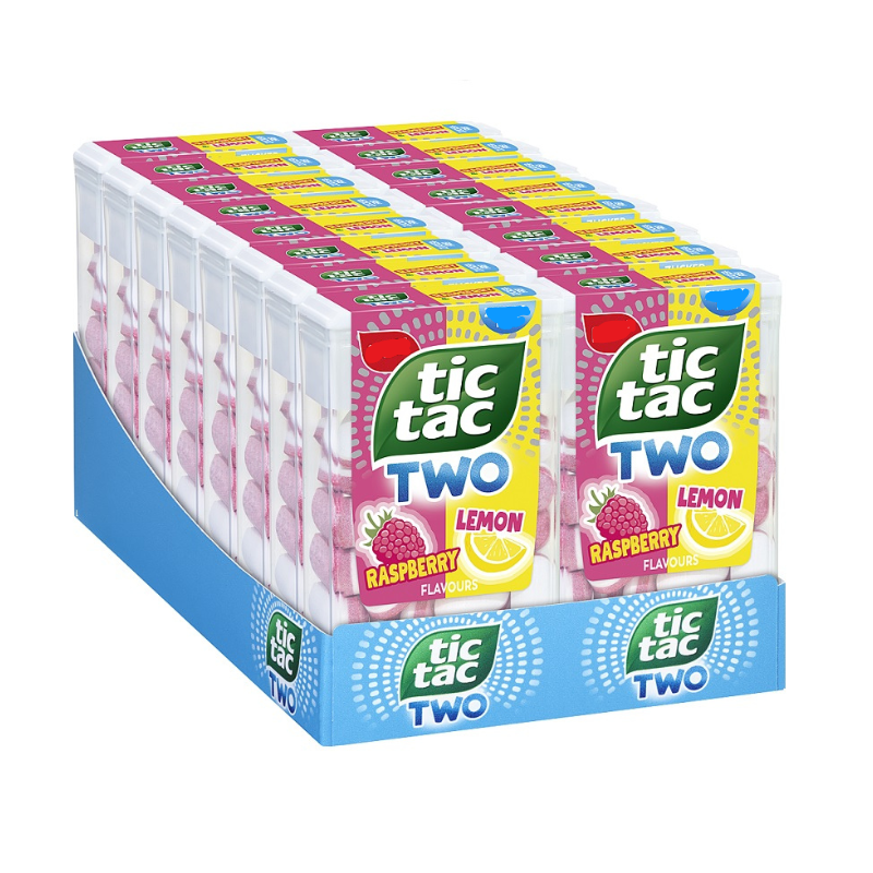 Tic Tac Two Raspberry Lemon 38.5g