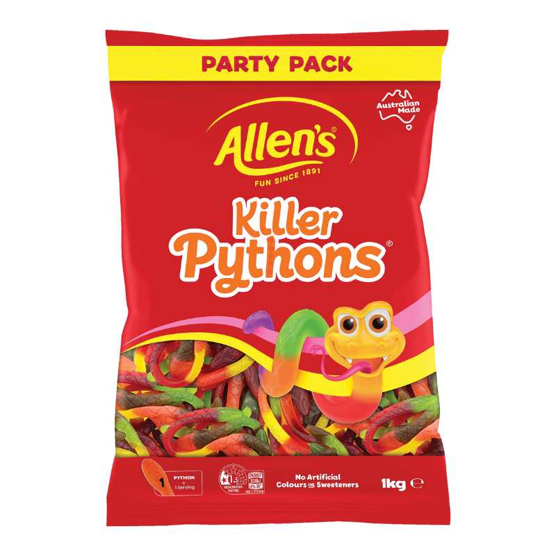 Allen's Python's Snack Allen's Killer Python 1kg – My Sweeties