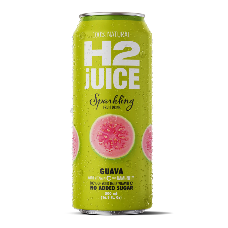 H2 Juice Sparkling Guava 12 x 500ml