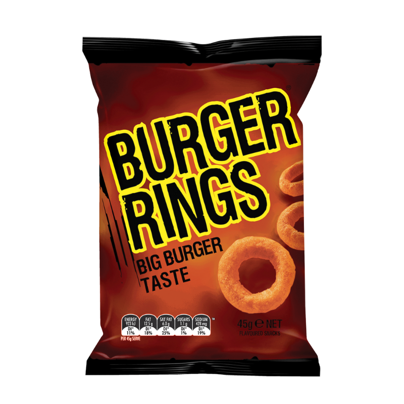 Burger Rings Original 45g – My Sweeties