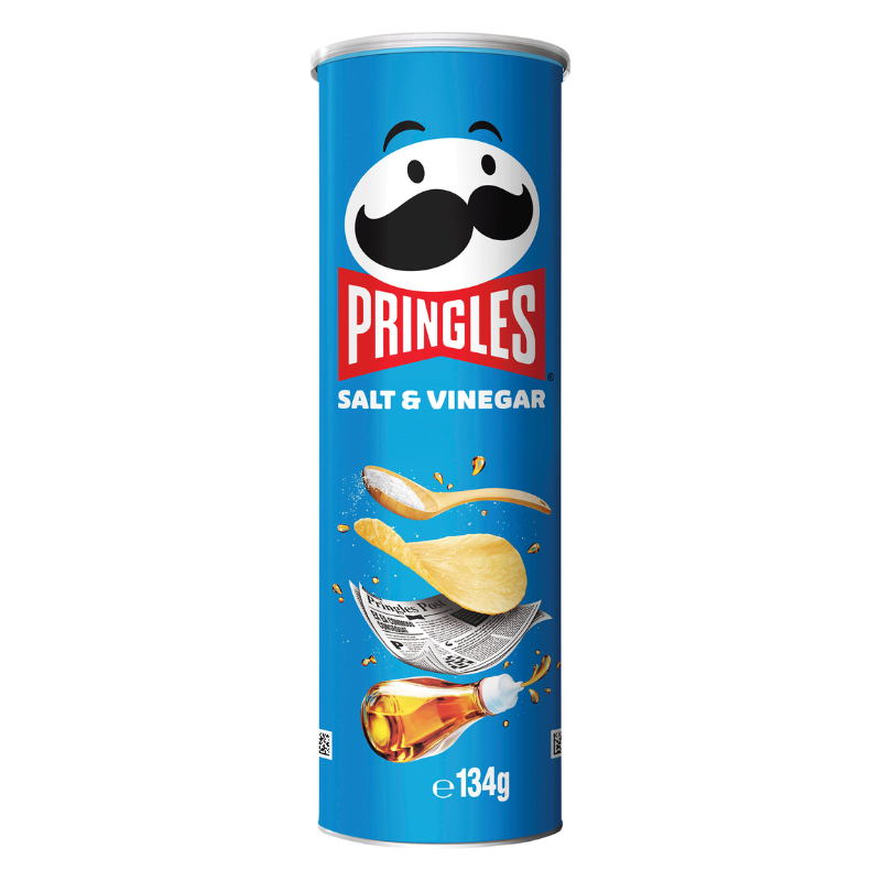 Pringles Salt & Vinegar 134g