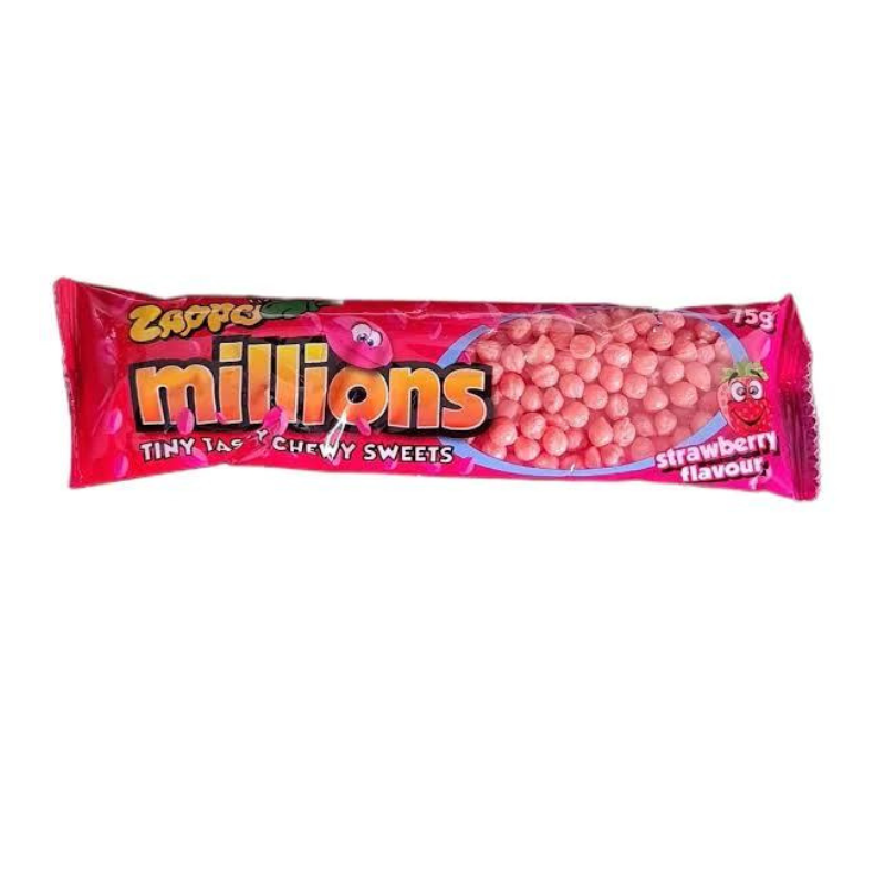 
            
                Load image into Gallery viewer, Zappo Millions Strawberry 75g
            
        