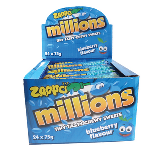 
            
                Load image into Gallery viewer, Zappo Millions Blueberry 75g
            
        