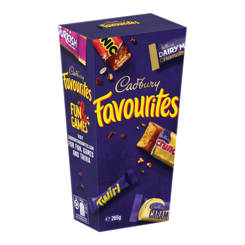 
            
                Load image into Gallery viewer, Cadbury Favourites 265g
            
        