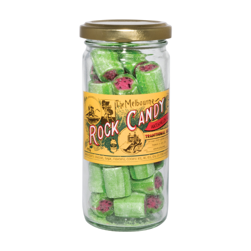 The Melbourne Rock Candy Watermelon Rock 170g