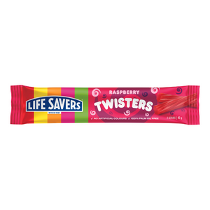 
            
                Load image into Gallery viewer, Life Savers Raspberry Twisters 40g
            
        