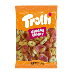 
            
                Load image into Gallery viewer, Trolli Peach Rings 1.5kg
            
        