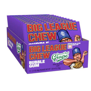 Big League Chew Bubble Gum Grape 60g