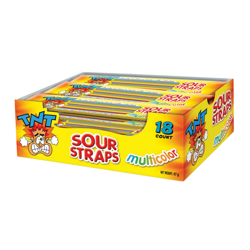 TNT Sour Straps Blister 57g