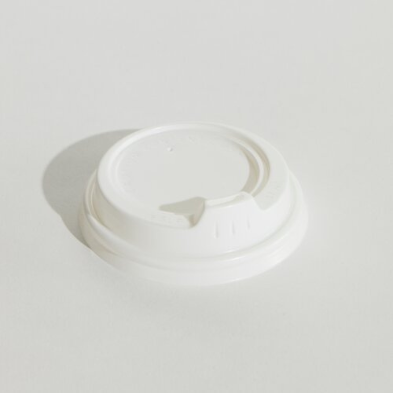 Pinnacle Sipper Lid White 8oz/100 Sleeve