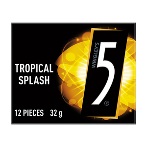 Wrigley's 5 Tropical Splash 32g