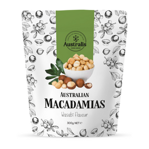 Australian Macadamias Wasabi Flavour 300g