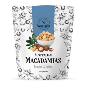 Australian Macadamias Roasted & Salted Flavour 300g