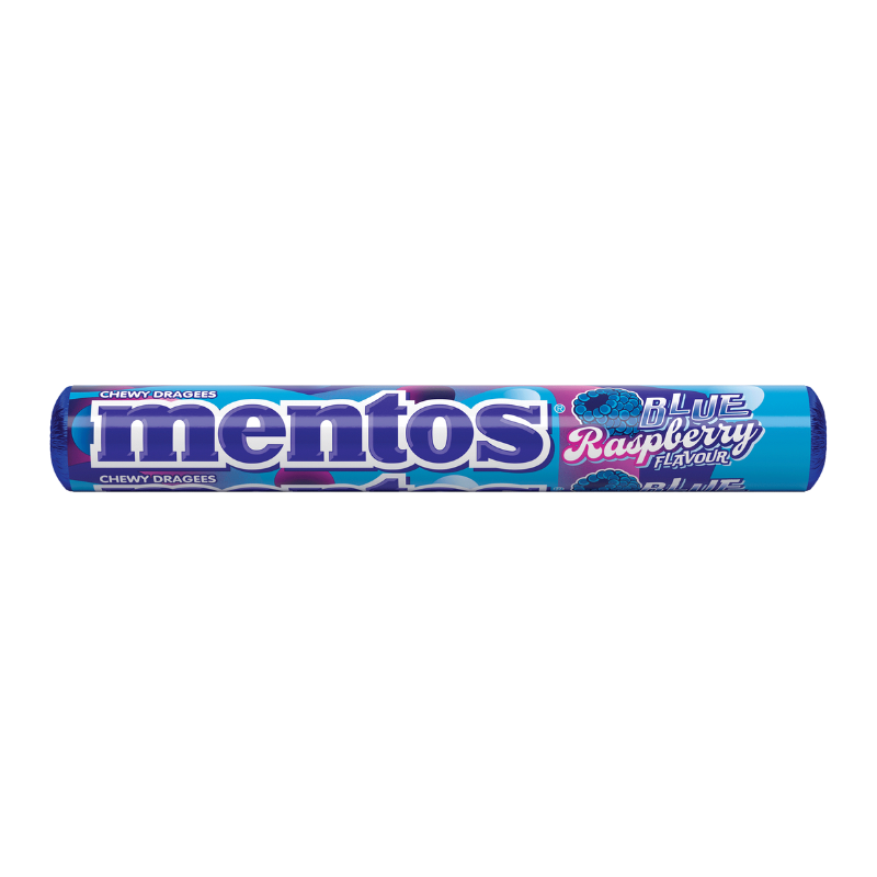 Mentos Roll Blue Raspberry 37.5g