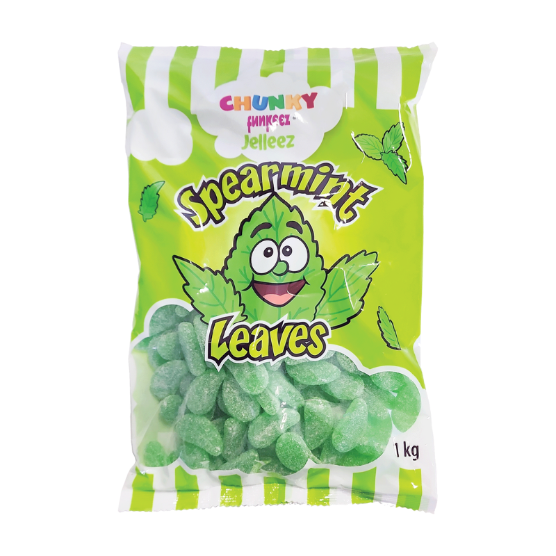 Chunky Funkeez Spearmint Leaves 1kg