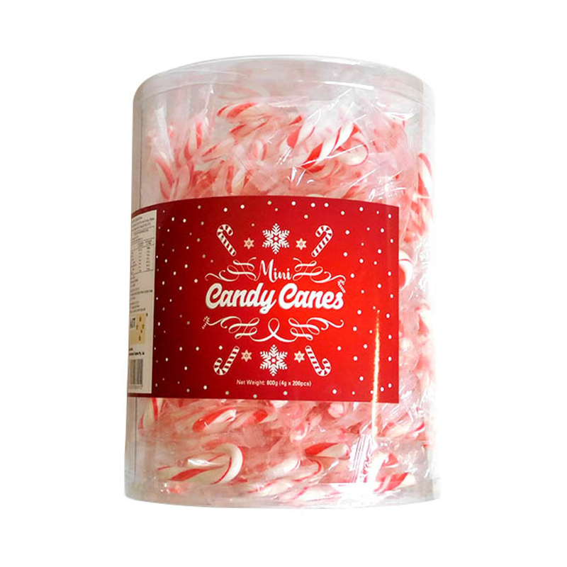 Mini Candy Canes 800g (4g x 200pcs)