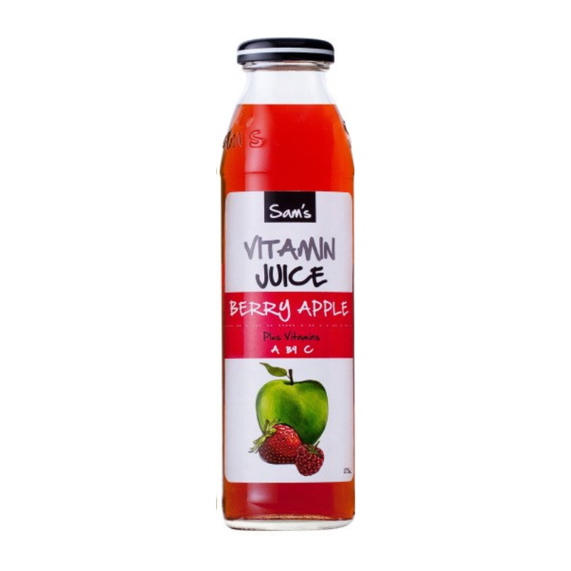 Sam's Juice -Berry Apple 375ml x 12 (PICK UP ONLY)