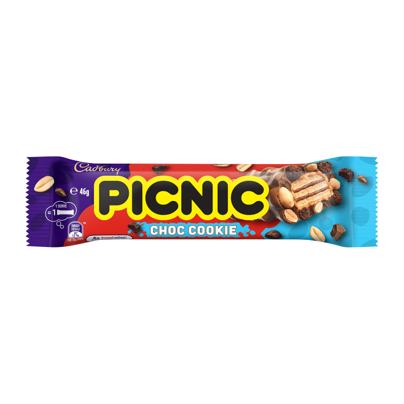 Cadbury Picnic Choc Cookie 46g