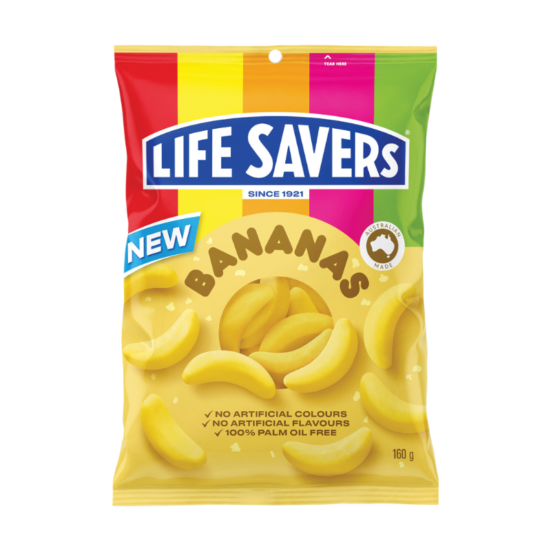 Life Savers Bananas 160g