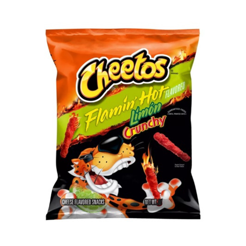 USA Cheetos Flamin Hot Limon 226.8g