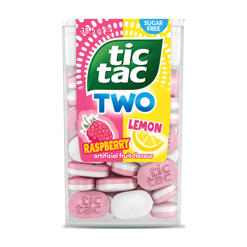 Tic Tac Two Raspberry Lemon 38.5g