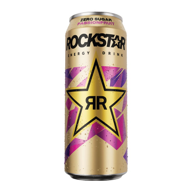 Rockstar Zero Sugar Passionfruit 12 x 500ml