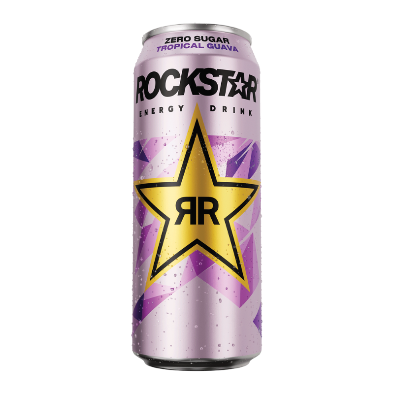 Rockstar Zero Sugar Tropical Guava 12 x 500ml