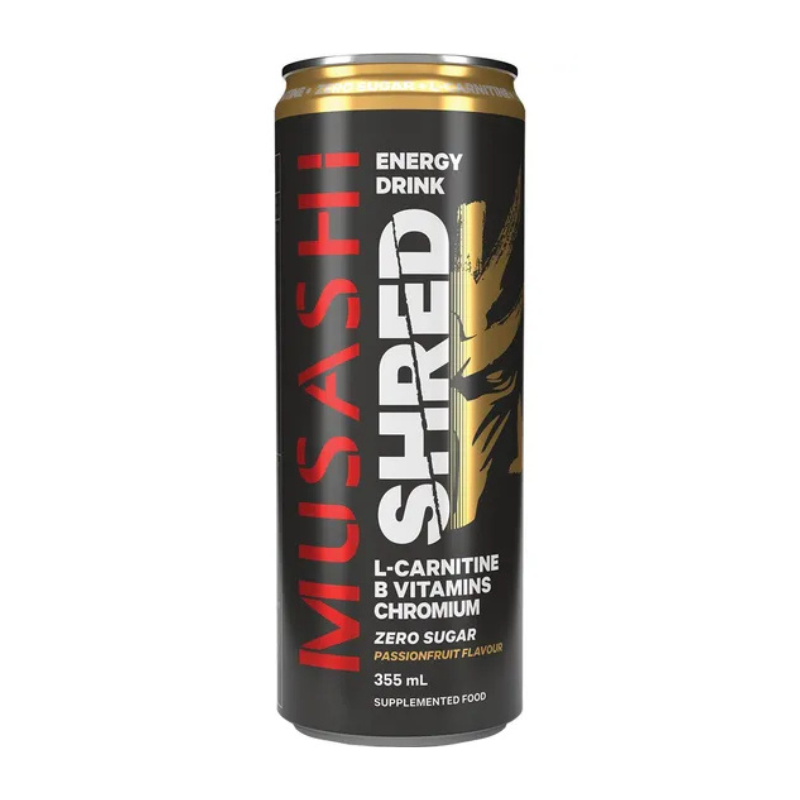 Musashi Shred Passionfruit 355ml x 12