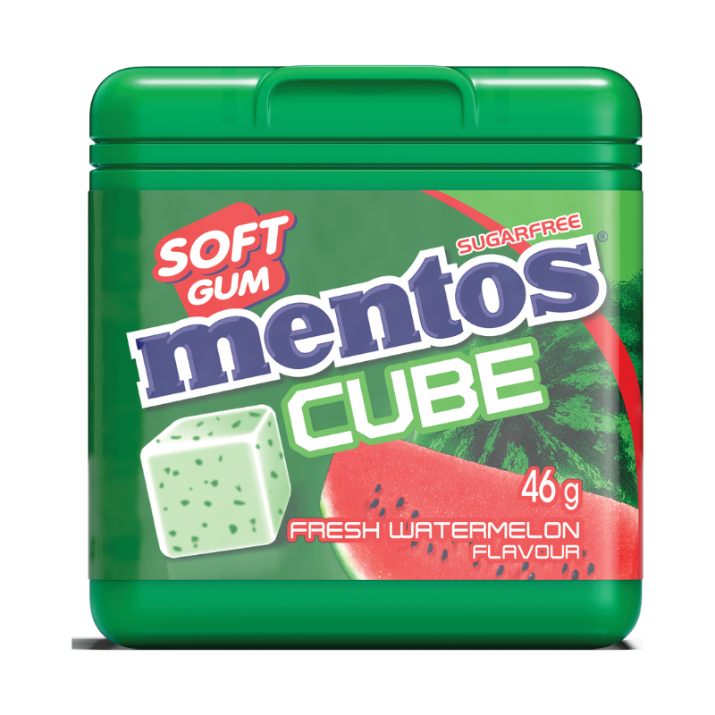 Mentos Cube Fresh Watermelon 46g