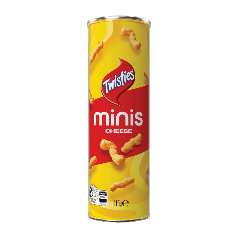 Twisties Minis Cheese 115g