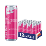 Red Bull White Peach 473ml x 12