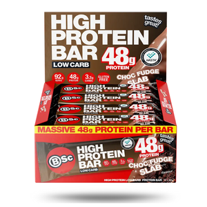 BSC High Protein Choc Fudge Slab 92g