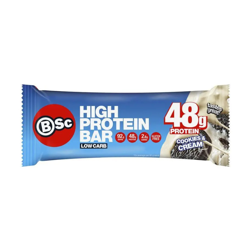 BSC High Protein Cookies & Cream 92g