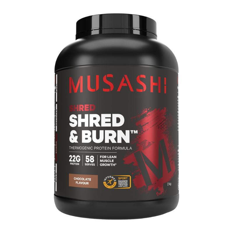Musashi Shred & Burn Chocolate 2kg