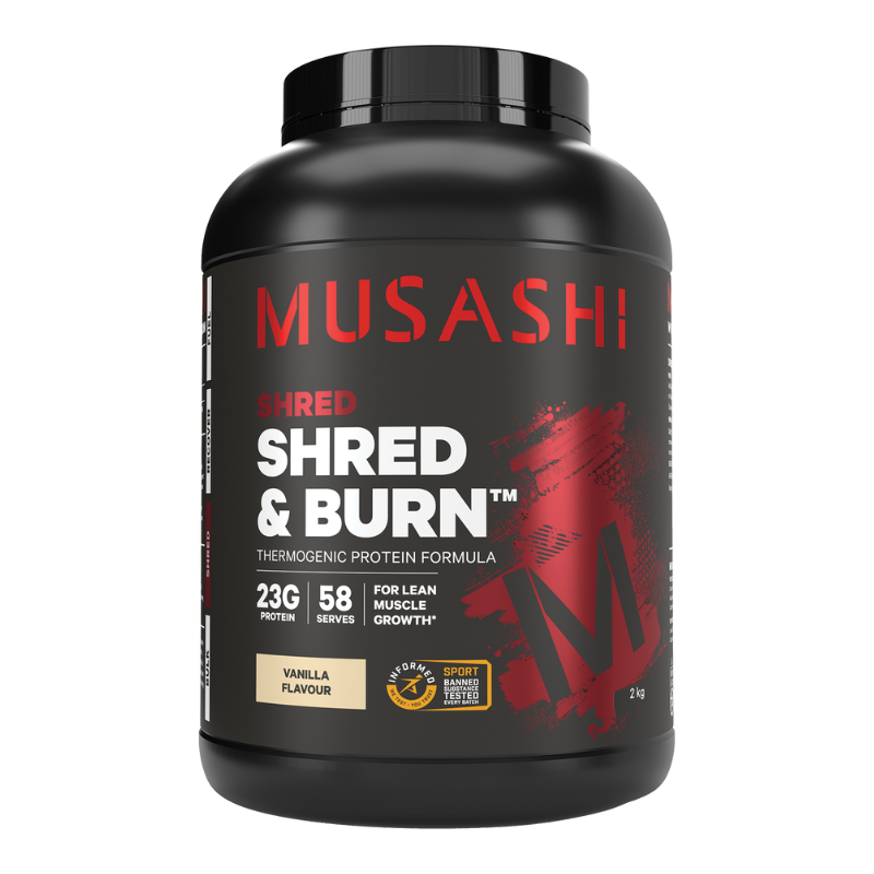 Musashi Shred & Burn Vanilla 2kg
