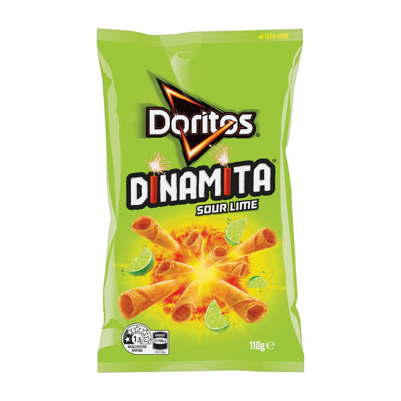 Doritos Dinamita Sour Lime 110g