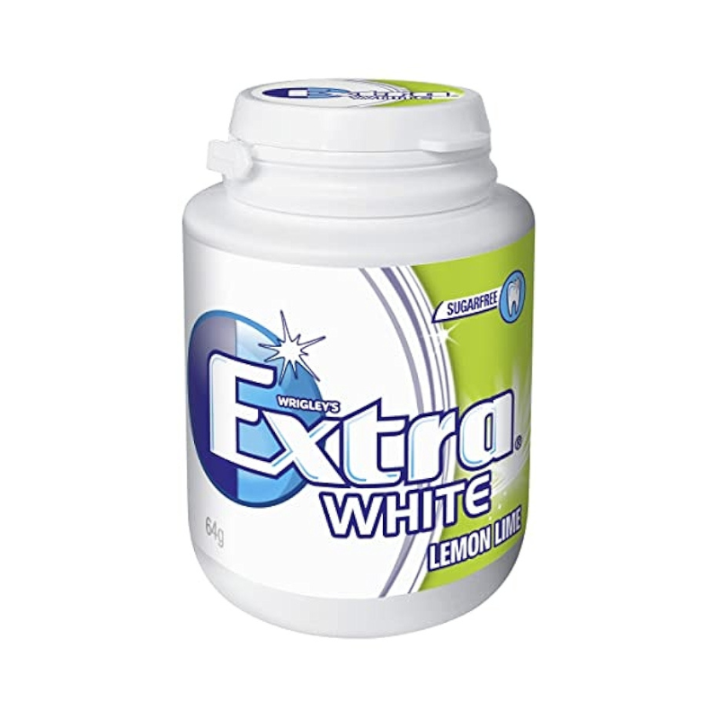 Extra White Lemon Lime Bottle 64g