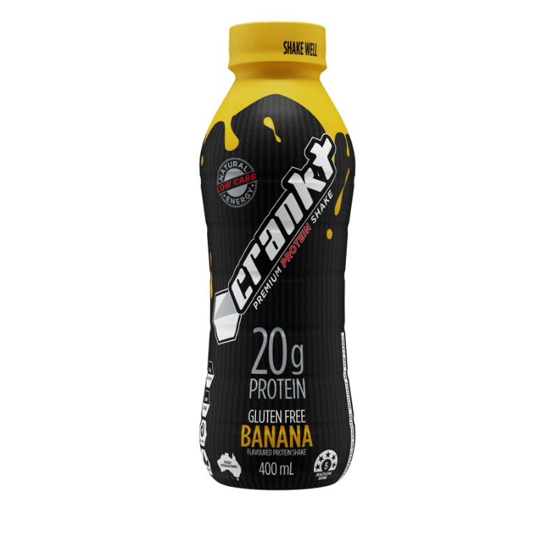 Crankt Protein Shake Banana 400ml
