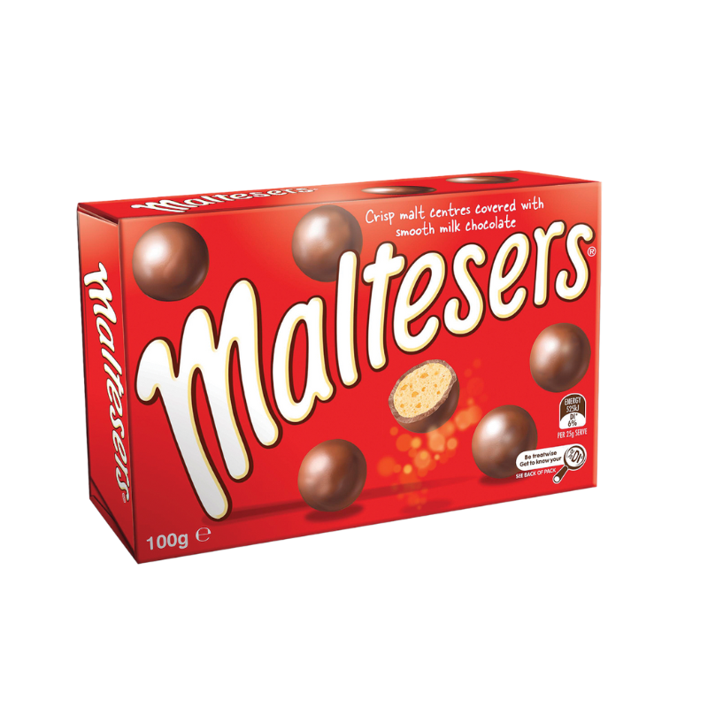 Malterers Raspberry Maltesers 100g – My Sweeties