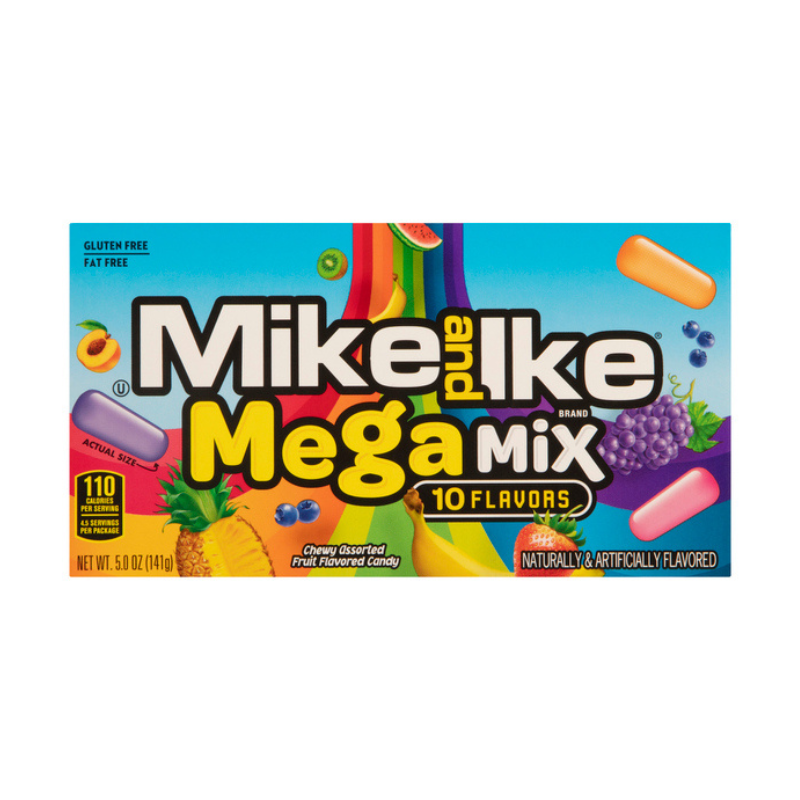 
            
                Load image into Gallery viewer, Mike and Ike Mega Mix 10 Flavors
            
        