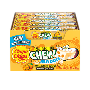 Chupa Chups Incredible Chew Jelly Dots Mango 45g